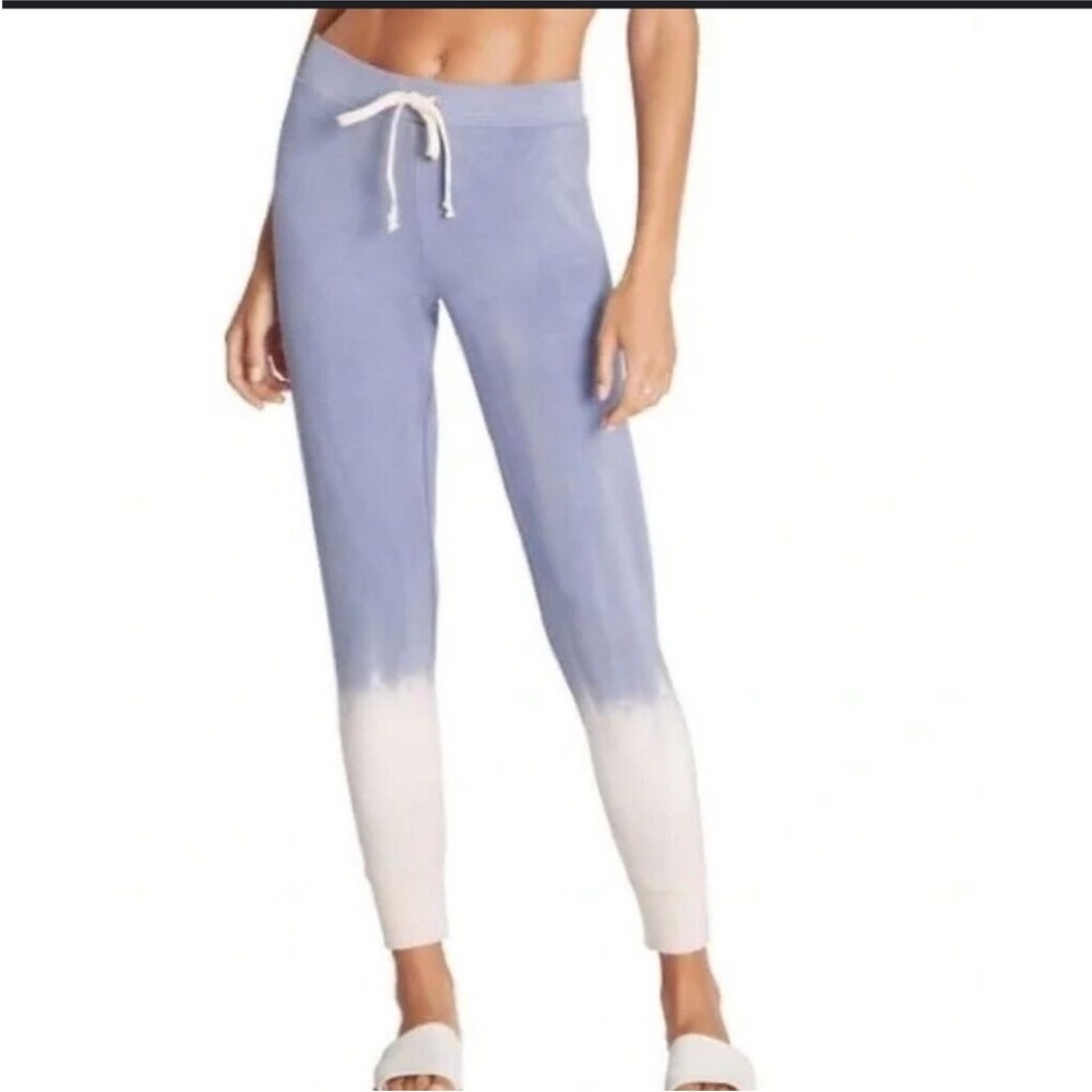 Wildfox Blue and White Ombre Joggers, NWT, Size Med